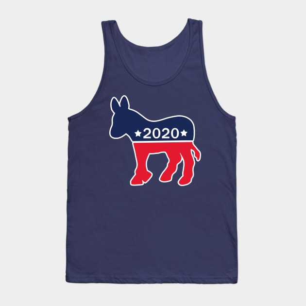 Democratic Donkey Tank Top by valentinahramov